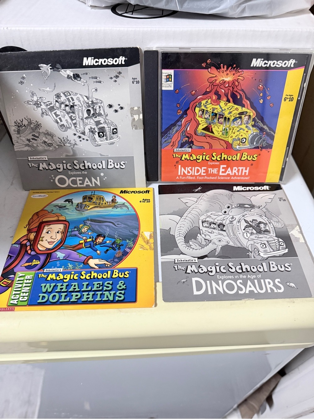 Microsoft The Magic School Bus CD-ROM Set